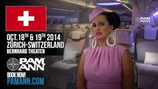 PAM ANN Hello Zürich Switzerland Plane Filthy  European Tour 2014 [upl. by Noevad]