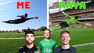 RECREATING THE BEST SAVES FROM 202324 SEASON ft Raya Ramsdale amp Pickford [upl. by Gibbs]