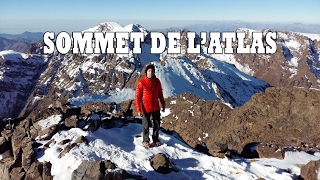 Maroc  Sommet de lAtlas  Ascension du Toubkal [upl. by Marashio]