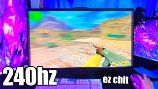 Juego al cs 16 con 240hz y me acusan de quotCHITEROquot [upl. by Lleznod]