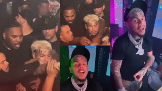 sacan a tekashi 69 de una discoteca que se armó tremendo lío [upl. by Suirradal]