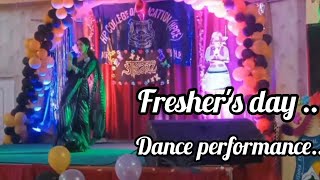 Freshers dance performance solo dance Hpce college totu Radha song freshersdancedancevideo [upl. by Tivad]