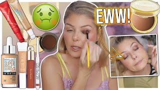 Full Face Of The WORST Makeup Of 2023 ewww [upl. by Jerri]