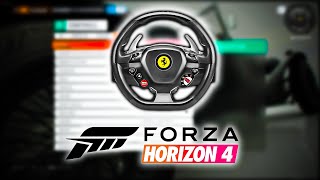 Installation and Setup Thrustmaster t80 ferrari 488 gtb Steering Wheel  Forza Horizon 4 [upl. by Bendick]