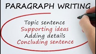 How to Write a Good Paragraph ⭐⭐⭐⭐⭐ [upl. by Kipton]