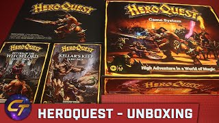 HeroQuest Mythic Tier Pledge  Unboxing  Cosmic Tavern [upl. by Eppie]