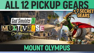 Goat Simulator 3 Multiverse of Nonsense  All Pickup Gears  Mount Olympus [upl. by Aldwin977]