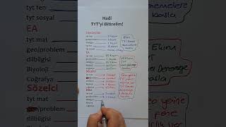 TYT Ne Zaman Bitmeli tayfa2025 tyt2025 tytmatematik [upl. by Euqinad]