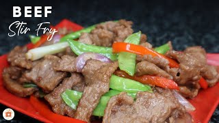 BEEF STIR FRY with Bell Pepper Recipe [upl. by Neema]