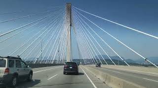 The Port Mann Bridge in British Columbia CANADA [upl. by Urion]