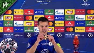 There is no better midfielder in the world than Ngolo Kante says Cesar Azpilicueta after UCL final [upl. by Ynamrej]