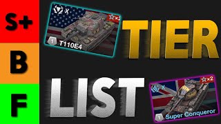 RANKING ALL THE TIER 10 IN WOTB [upl. by Sirk633]