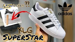 Adidas SuperStar XLG Unboxing [upl. by Pleione294]