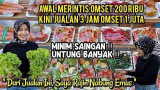 GAK ADA SAINGAN‼️AWAL MERINTIS OMSET 200 RIBU‼️KINI JUALAN 3JAM OMSET 1 JUTA‼️JADI HOBBY NABUNG EMAS [upl. by Peri]