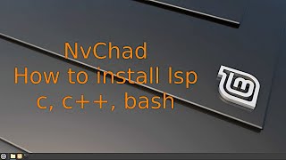 NvChad lsp server In Linux Mint c c bash linuxmint nvchad neovim [upl. by Scribner547]