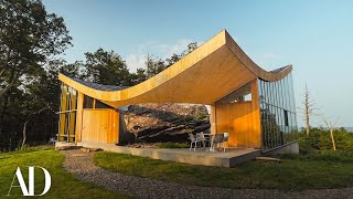 Inside a Family Home Built Around a 12000YearOld Boulder  Unique Spaces  Architectural Digest [upl. by Matt491]