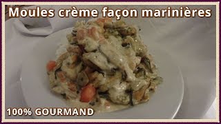 Moules à la crème façon marinière [upl. by Josler]