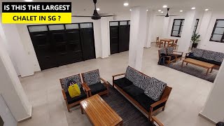 Is This The Largest Chalet In SG   CSC Changi Fairy Point Chalet 5  Modern Colonial Vibes [upl. by Lang]