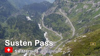 ROAD TRIP Switzerland  Experience The Stunning Susten Pass In 4k [upl. by Colier]