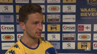 Waasland Beveren vs Lille verslag Sportbeat [upl. by Idur]