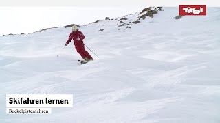 Skifahren lernen 5 Tipps für ́s Buckelpistenfahren ⛷ I Skikurs [upl. by Ettevol]