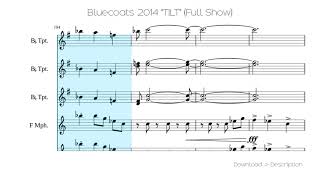 🎶 Bluecoats 2014 quotTILTquot Full Show 🎸🎸 [upl. by Leach]