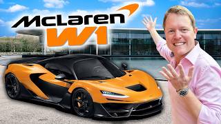 New MCLAREN W1 First Look at the P1 Successor [upl. by Ahsikahs]