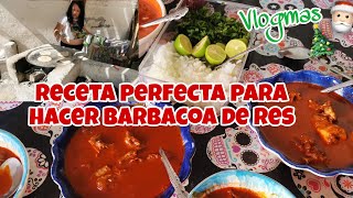 🌲 Vlogmas 🌲 RECETA PERFECTA PARA BARBACOA DE RES✨ [upl. by Basia]