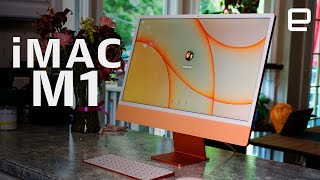 Apple iMac M1 review The ideal portable desktop [upl. by Tobi320]