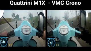 Quattrini M1X vs VMC Crono  La grande sfida largeframe [upl. by Eelyme]