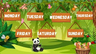 quotLearn the Days of the Week  Weekdays Name for Kids  Fun Educational Video for Toddlersquot [upl. by Aneret]