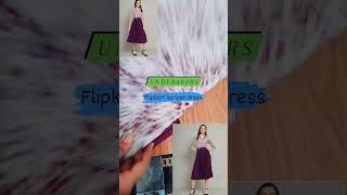 what I ordered vs what I received flipkart koriyan dress 👗 [upl. by Garate]