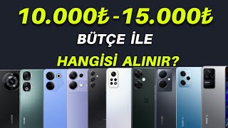 1000015000 TL Arası en iyi telefonlar  2024 Nisan [upl. by Arema]