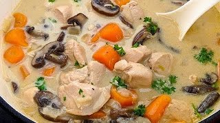 Blanquette de poulet si délicieuse que vous pouvez la cuisiner tous les jours Recette simple [upl. by Diet]