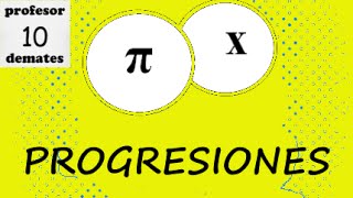 Sucesiones 21 suma infinitos progresiones ejercicio resuelto [upl. by Simons]