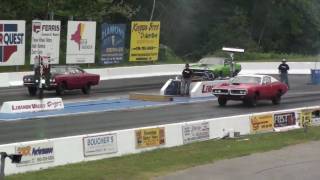 FAST Qualifying for Musclepalooza at Lebanon Valley Dragway 52910 [upl. by Alebasi831]