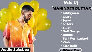 MANINDER BUTTAR All Hit Songs  Audio Jukebox 2020  Maninder Buttar Mashup  Masterpiece A Man [upl. by Estella]