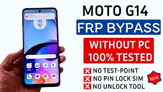 2024 NEW Moto G Play Frp Bypass Latest Security Without PC Android 1314 [upl. by Atil]