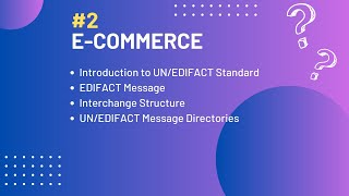 2 UNEDIFACT Standard EDIFACT Message Interchange Structure Message Directories ⋮ Binary Bites [upl. by Haelak138]