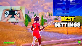 Fortnite PRO PS5 Controller Gameplay  BEST Controller SETTINGS amp Sensitivity [upl. by Akeihsat128]