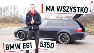 Szybki test szybkiego BMW E61 535D  340hp700nm WADY ZALETY RECENZJA PL [upl. by Lyris]