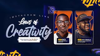 LAWS OF CREATIVITY IS COMING UP [upl. by Ansev]