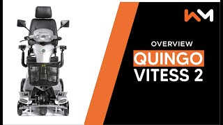 Quingo Vitess 2  overview and features of the 5 wheel kerb climbing scooter [upl. by Miehar]