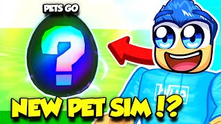 NEW PET SIMULATOR GAME PETS GO IS FINALLY OUT NOW [upl. by Helga]