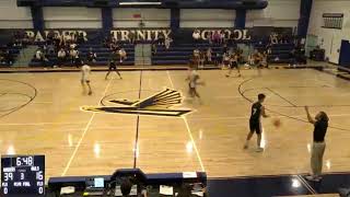 Palmer Trinity vs Ransom vs COLBA Boys Varsity Basketball [upl. by Yelbmik]