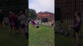 Start of Bestwood Village parkrun parkrun parkruntourism parkrunuk [upl. by Anahsal]