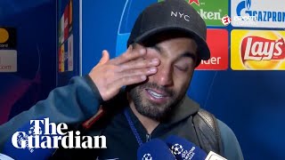 Lucas Moura cries after being shown footage of his matchwinning goal [upl. by Spatz782]