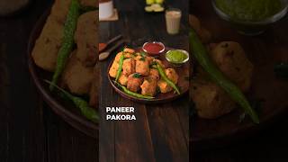 Paneer Pakoda  Mint Chutney Recipe  Evening Snacks shorts paneerpakora snacks [upl. by Esenej]