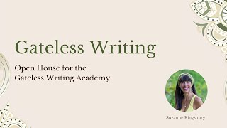 Open House for the Gateless Writing Academy [upl. by Jonati]