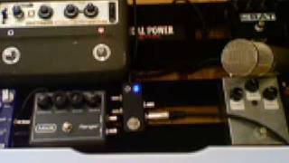 Vintage 1977 MXR M117 Model 117 Flanger Demo [upl. by Jennie]